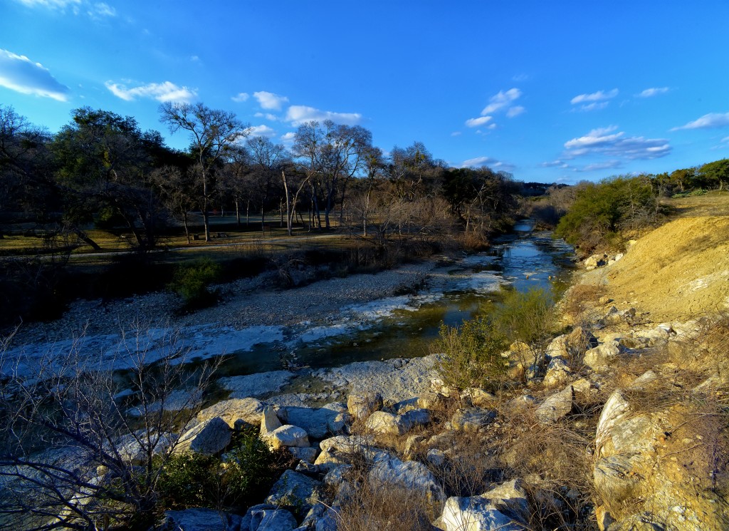 Shoal Creek at Pease Park, Austin, Texas, by Ted Lee Eubanks