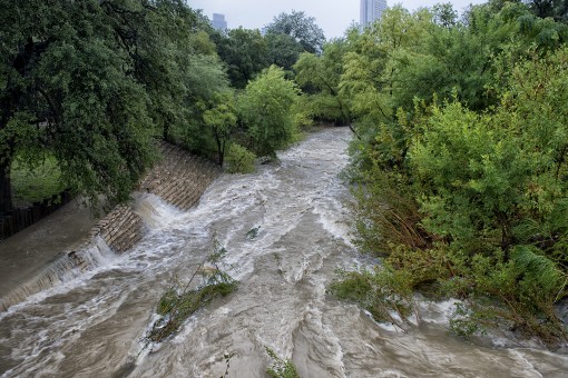 Shoal Creek at West 9th, 13 Oct 2013, by Ted Lee Eubanks